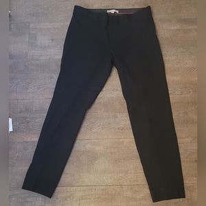 Banana Republic Women's Sloan Fit,  Black Ankle Slits Sz 6